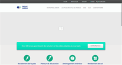 Desktop Screenshot of groupe-jardin.com